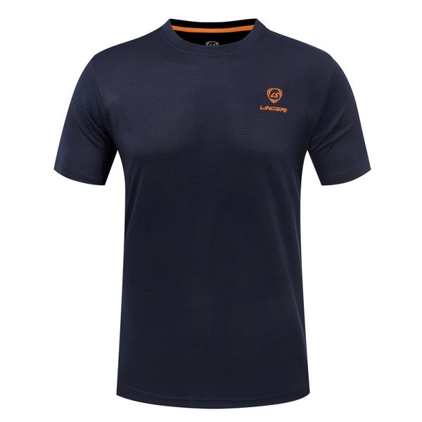 

running sport men's t-shirts quick dry breathable o neck bodybuilding gym compression shirt t-shirt new, Black;blue