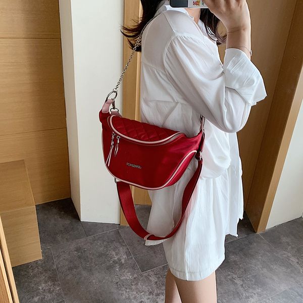 

original design 2020 new fashion chain shoulder messenger bag simple joker handbag chest bag