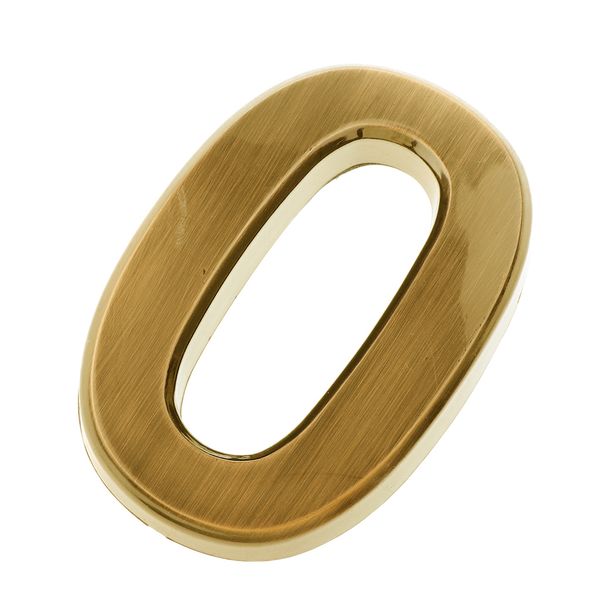 

abs plastic golden self- adhesive 0-9 door numbers house address door number sign