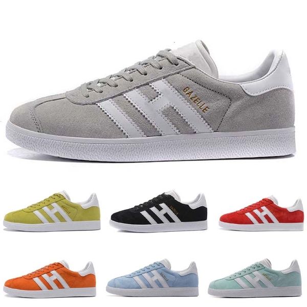 

gazelle suede lady low cut casual flat women s sneaker running sport shoes 5.5-7.5