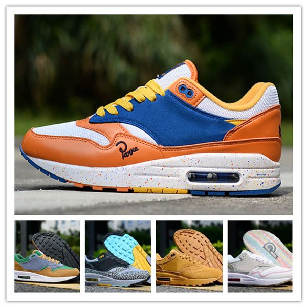 

classic cushion 87/1 one men womens running shoes zapatos mujer 87s parra mens designer sneakers retro sport trainers size 36-45