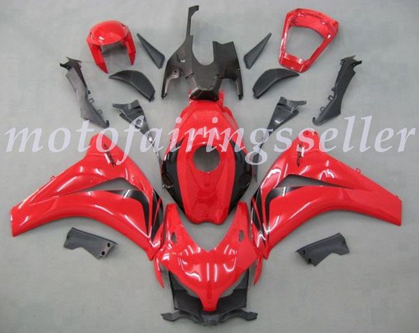 

oem quality new abs full fairings kits fit for honda cbr1000rr (2008 2009 2010 2011) cbr1000rr 08 09 10 11 bodywork set deep red black