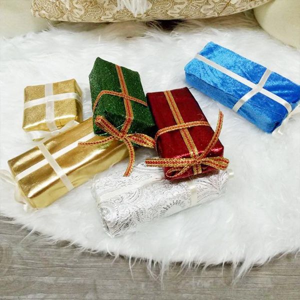 

christmas tree skirt white plush tree ornaments christmas ornament santa xmas decor for home party