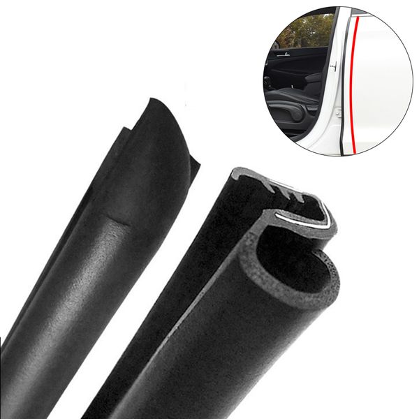 

2pcs 80cm/pcs b pillar car sealing strips auto rubber door seals seal strip accessories styling car door weatherstrip