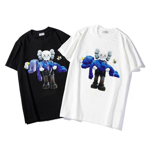 

designer diors men tees fashion luxury summer printing tshirts cotton comfortable street hip hop tshirts selling t shirt, White;black