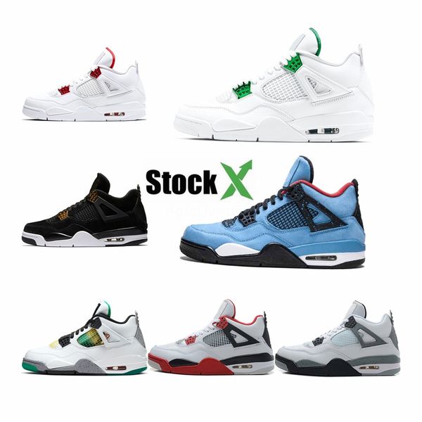 

2020 новые аутентичные 4 4s суд фиолетовый университет red pine green ct8527-115 112 113 мужчин баскетбол обувь спорт sneaker hot release #