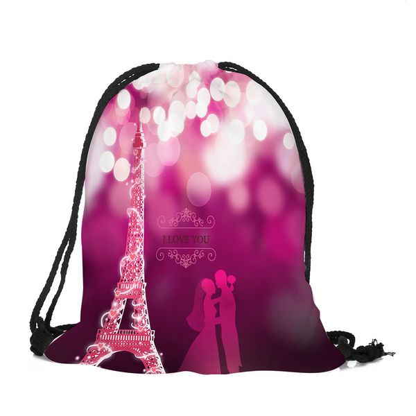 

sleeper #5001 valentine's day drawstring bag sack sport gym travel outdoor backpack drawstbags colorful gift ing