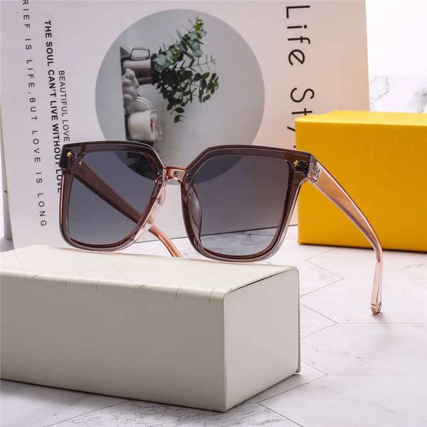 

fashion summer woman sunglasses brand sunglasses womens beach goggle glasses uv400 8003 ff letters 5 color with box, White;black