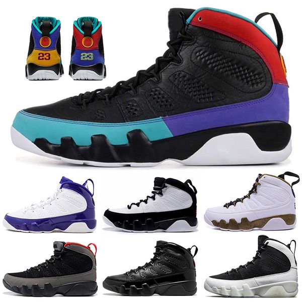

2019 Dream It Do It 9 Mens Basketball Shoes 9s Anthracite The Spirit Bred Cool Grey LA PE Athletics Sports Sneakers 7-13