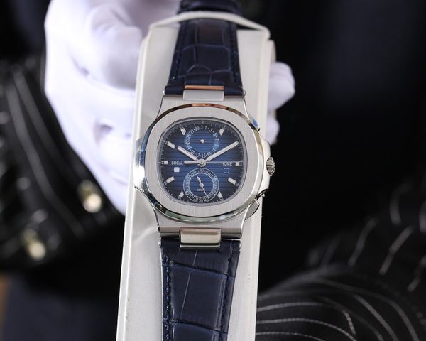 

automatic movement nautilus watch rose gold quality pp wristwatches mens watches [not off shed wool] d2692, Slivery;black