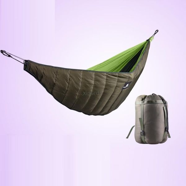 

ultralight outdoor camping hammock underquilt portable winter warm under quilt blanket cotton hammock