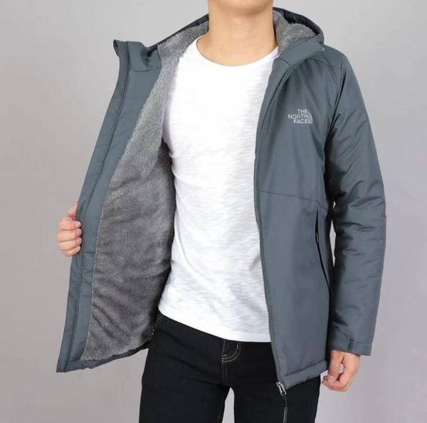 

2018 men north denali fleece apex bionic jacket outdoor windproof ca ual oft hell warm face coat ladie 3xl thicken parka, Black;brown