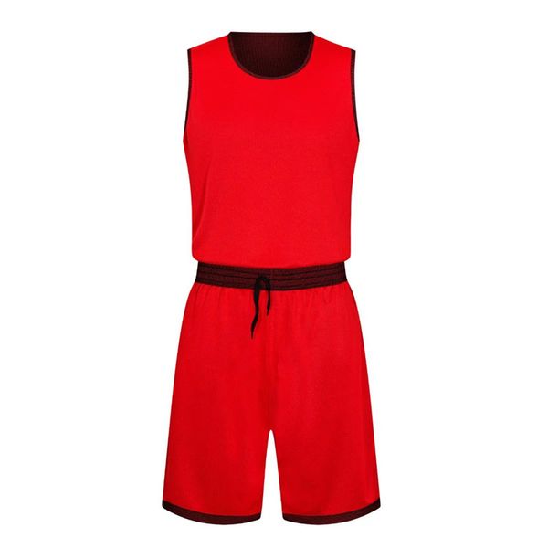 

new style basketball uniform sets sports jersey for men 99, Black;red