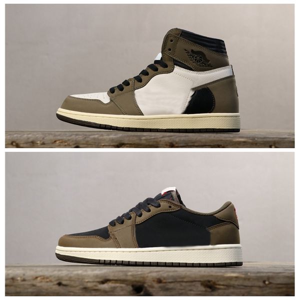

designer 1 high low og ts sp 2019 basketball shoes mens trainers sneakers travis 1s scotts x cactus jack baskets sports des chaussures