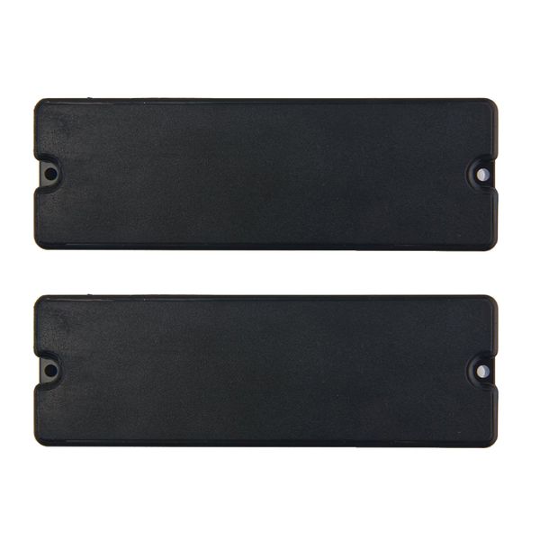 

2pcs 6-string black soapbar pickups bright tone 11k for electric bass guitar