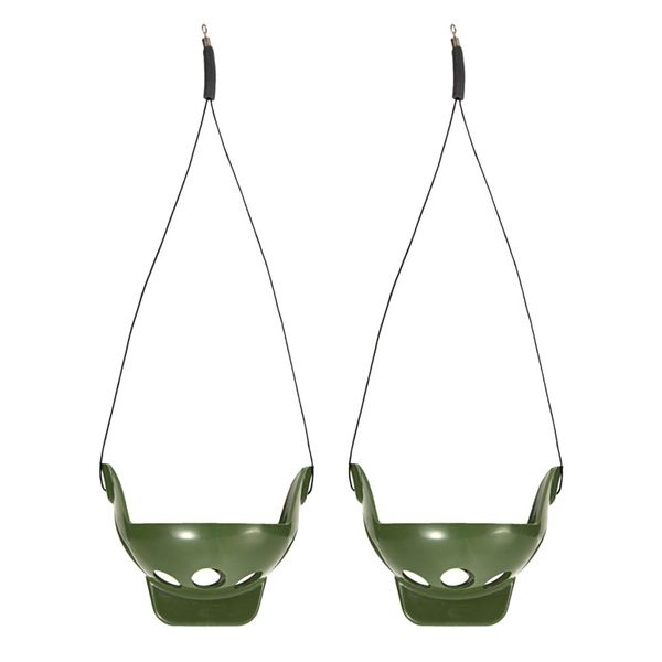 

2 pack carp fishing feeder bait cage fishing trap basket feeder holder