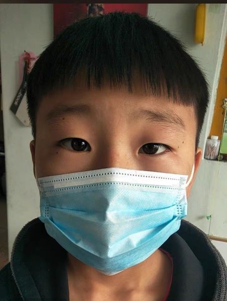 

spot disposable masks dust-proof breathable soft anti-fog protection boys and girls blue three-layer thickening