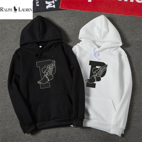 

2020 новый роскошный mens белый толстовка толстовка мужчины женщины свитер толстовка с длинным рукавом пуловер канье толстовки streetwear мо, White;black