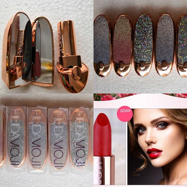 

Новый MOJI матовый 6 цветов MOJI губная помада Сексуальная водонепроницаемый прочный