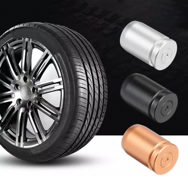 

4pcs aluminium alloy car wheel tires valves caps dustproof covers tyre stem air valve dust cap
