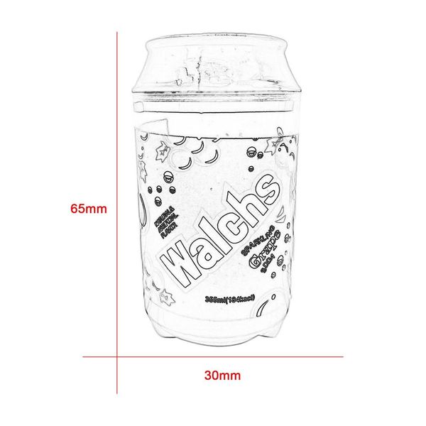 

creative can bottle diy crystal clay mud jelly slime stress reliever non-toxic safe clay toy for children