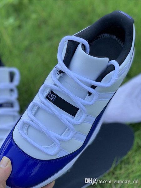 

2020 air authentic 11 low wmns concord basketball shoes 11s men women white black retro athletic sneakers with box av2187-160