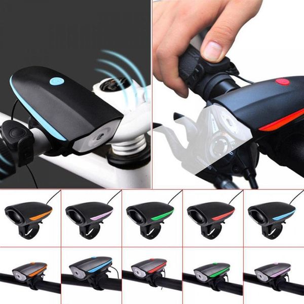 

outdoor riding usb charging bicycle headlights electric horn light waterproof