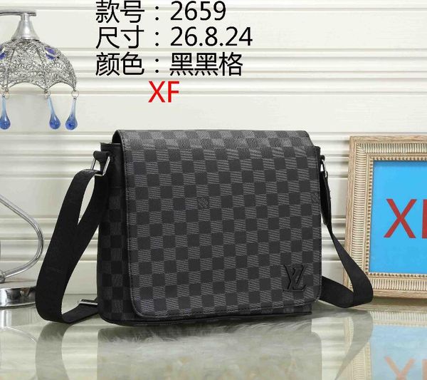 

новые сумки Louis Vuitton LV из натуральной кожи Crossbody Messenger Bag кожаные офисные сумки для мужчин документ портфель дорожные сумки