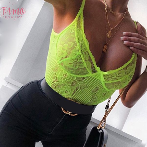 

мода неоновый sheer lace bodysuit backless прозрачный mesh лук sexy женщин комбинезон ремни bodysuits high cut продажа, Black;white