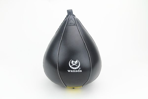 

leather vertical boxing punching bag speedball ceiling ball sport speed bag punch exercise fitness training ball