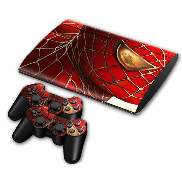 

avengers iron man skin sticker decal for ps3 slim 4000 playstation 3 console and controllers for ps3 skins sticker vinyl