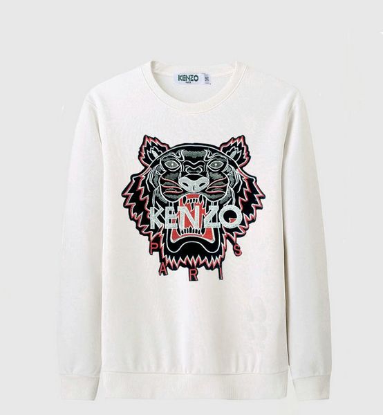 

20ss men designer hoodie kenzos mens hooded sweaters thick tiger head printing couple sweatshirt street tide mens pullover, White;black