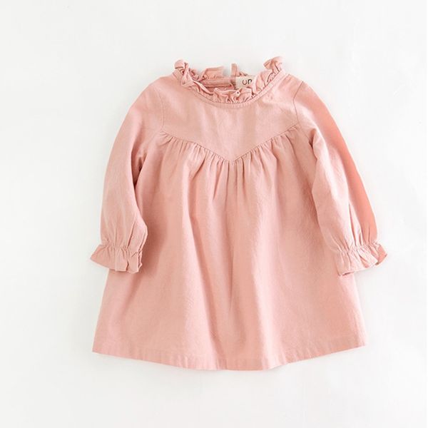 

baby girl dress children costume girls spring cotton linen princess dresses autumn clothes kids dress for girls evening party, Red;yellow