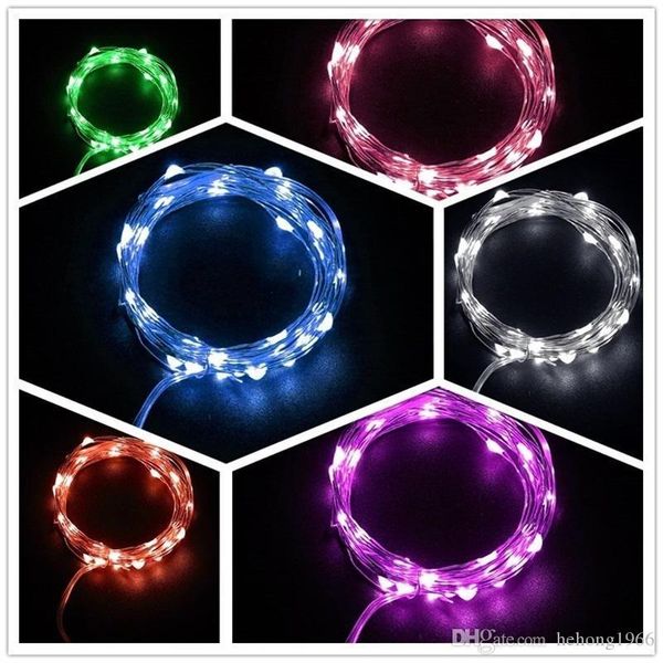 

festival decor star lamp button battery color led string copper wire decoration warm pure white light with multicolor 3 1yl ff