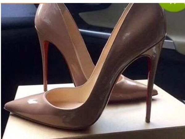 

claissc fashion stiletto heel shoes pointed toe high heels designer black nude red bottom shoe shallow sheepskin high-heeled women wedding d