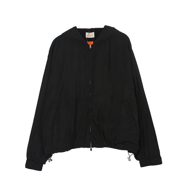 

2020 fg sixth collection embroidery jacket coat hiphop high street men windbreaker jacket mesh inside, Black;brown
