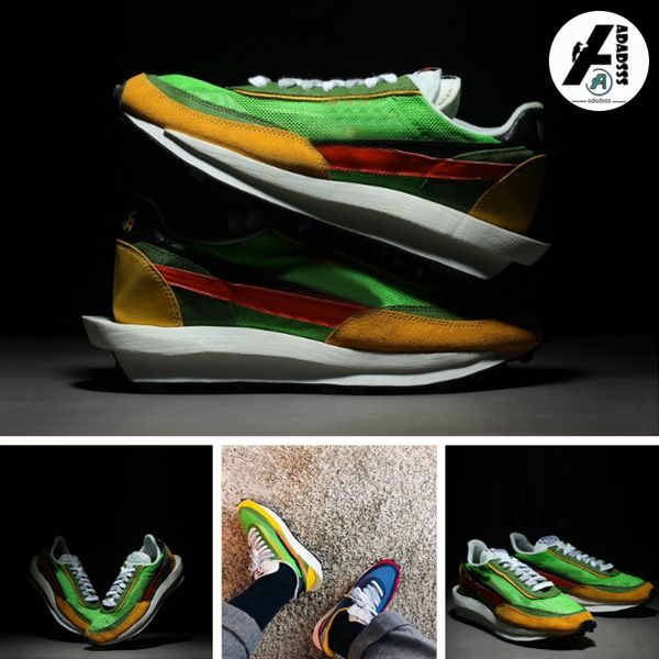 

luxury designer casual shoes sacai waffle daybreak trainers mens sneakers for women designer tripe s sports running shoes size eur 36-45