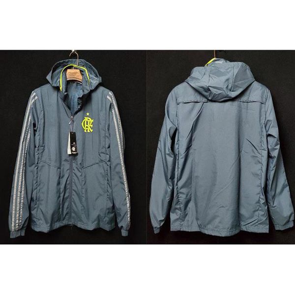 

19 20 flamengo gremio brazilian international windbreaker black wind coat new arrive sport wind-jacket outercoat soccer uniforms size s-xl