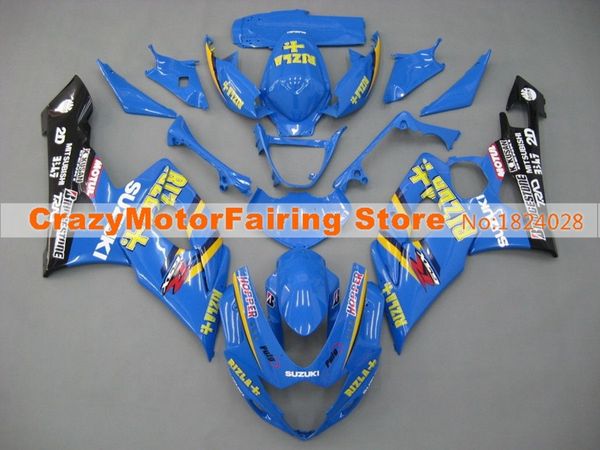 

новая литьевая пресс-форма для мотоцикла abs обтекатели, подходящие для suzuki gsxr1000 k5 2005 2006 gsxr1000 05 06 кузовные комплекты на за