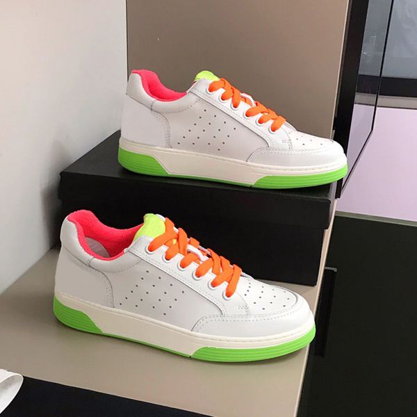 

2020 мужская женская обувь chaussures красивые плоские повседневные кроссовки роскошные дизайнерские туфли кожа желе цвет шнуровка платье об, Black