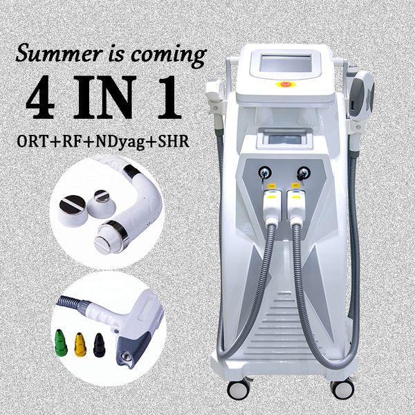 

fast shipping shr ipl laser hair removal machine 300,000 s elight skin tightening yag laser tattoo removal equipment