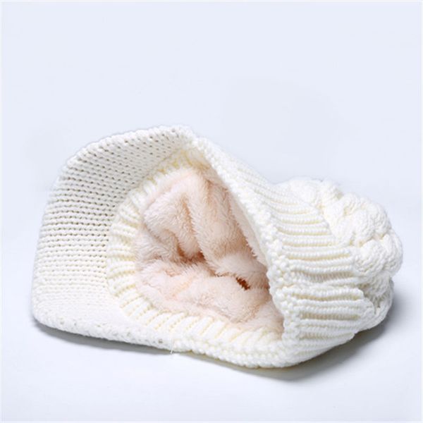 

winter men women's crochet brim hat warm faux velvet lining newsboy cap knit visor hat pale grey dark grey white black navy red, Blue;gray