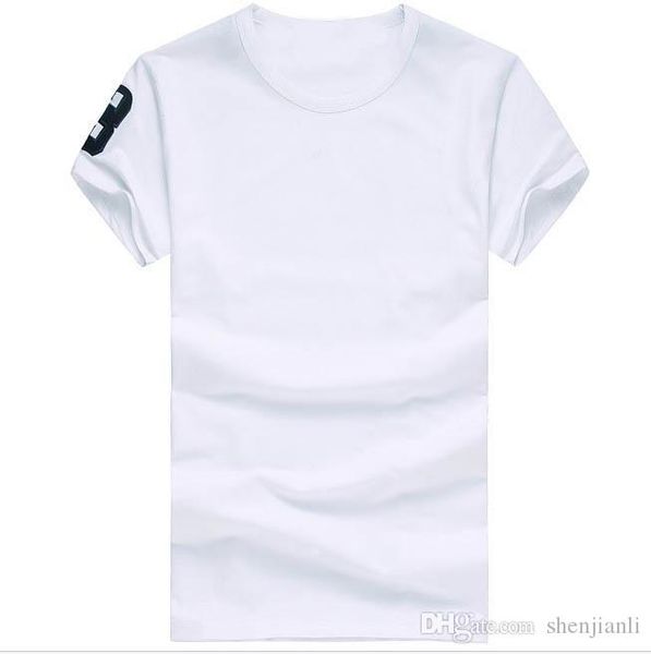 

2016 cotton new o-neck short sleeve t-shirt brand men t-shirts casual style for sport men t-shirts