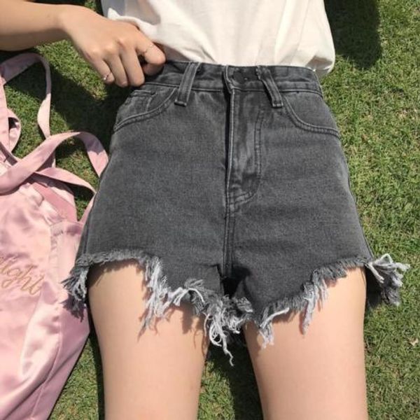 

женщины шорты джинсовая высокой талией мини партии пляжа hot sexy summer джинсовые брюки solid color hole stretch выцветшей ripped тощий, Blue