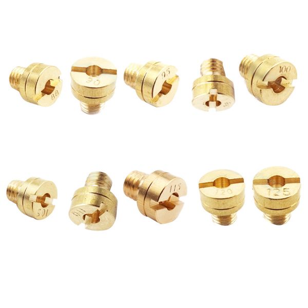 

5mm large round carb main jets for mikuni carburetor vm22 vm24 vm26 125cc 150cc 200cc 250cc dirt pit bike