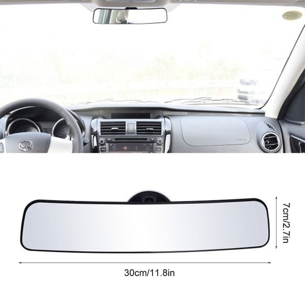 

universal car truck mirror interior rear view rear view mirror windshield window suction extensive vision rotates
