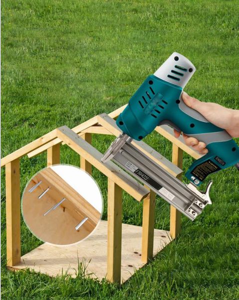 

f30 straight nail dedicated 1800w 220-240v 30pcs/min f30 electric nailer gun electric stapler straight nail gun tool for wood