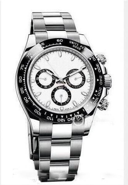 

Ceramic bezel men watche men de igner mechanical tainle teel multifunction automatic movement watch all 3 dial work wri twatch, Slivery;brown