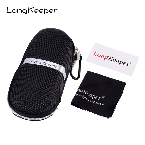 

longkeeper sunglasses box with glasses clothes sun glasses black case eyewear accessories, Silver