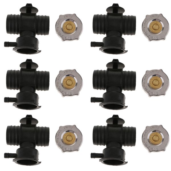 

6 комплект stant крышки, радиатор w / t-патрубок 1993-2007 chrysler dodge jeep